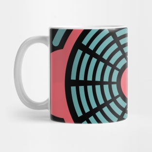 For music, party lover The equalizer in a circle Mug